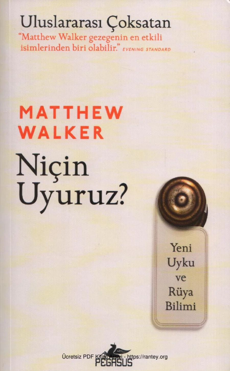 Niçin Uyuruz kapak görseli