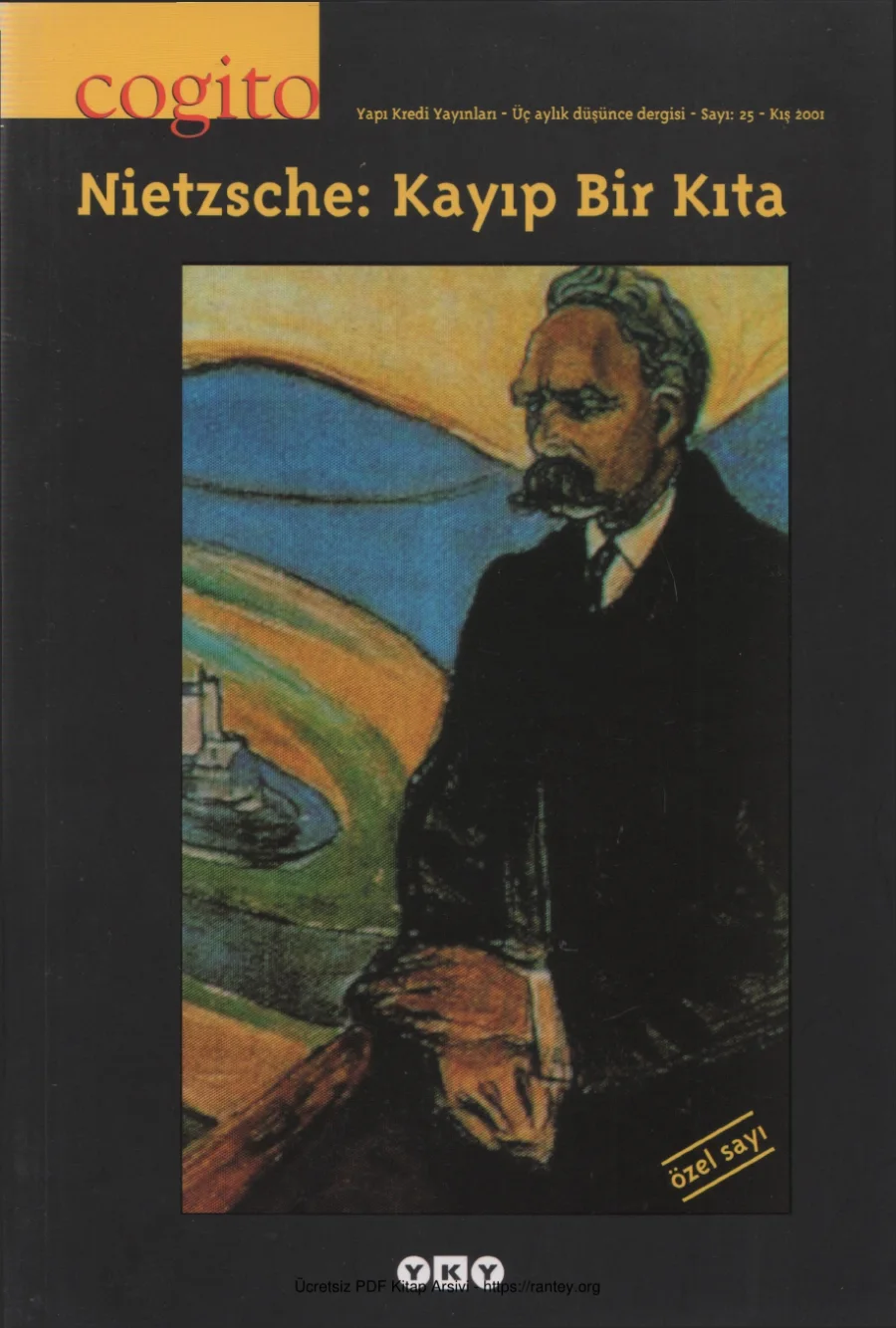 Nietzsche Kayıp Bir Kıta kapak görseli