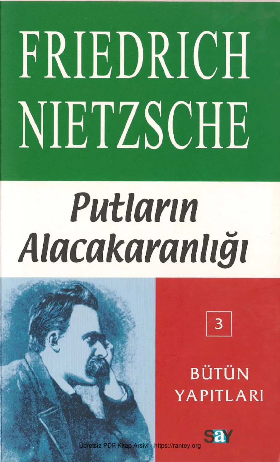 Nietzsche Putların Alacakaranlığı kapak görseli