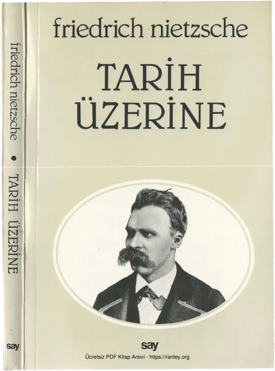 Nietzsche Tarih Üzerine Say Yayınları kapak görseli