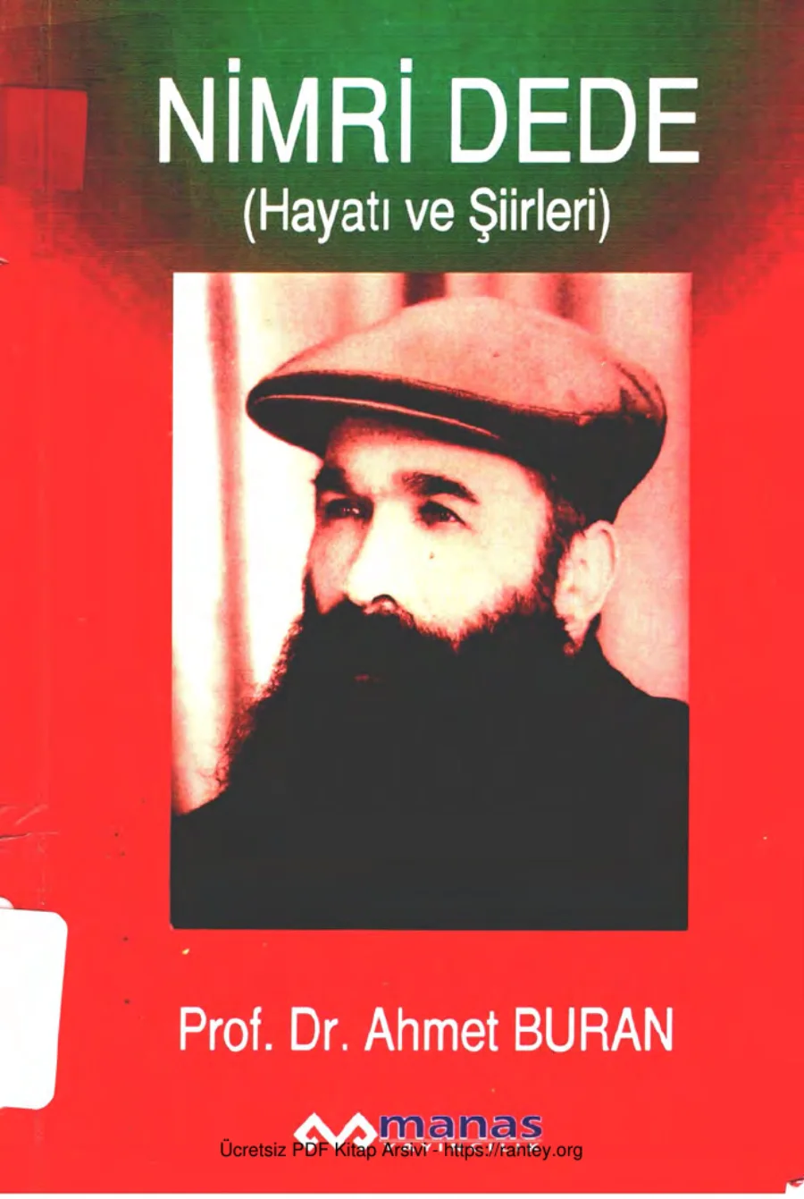 Nimri Dede Hayatı ve Şiirleri Manas Yayınları kapak görseli
