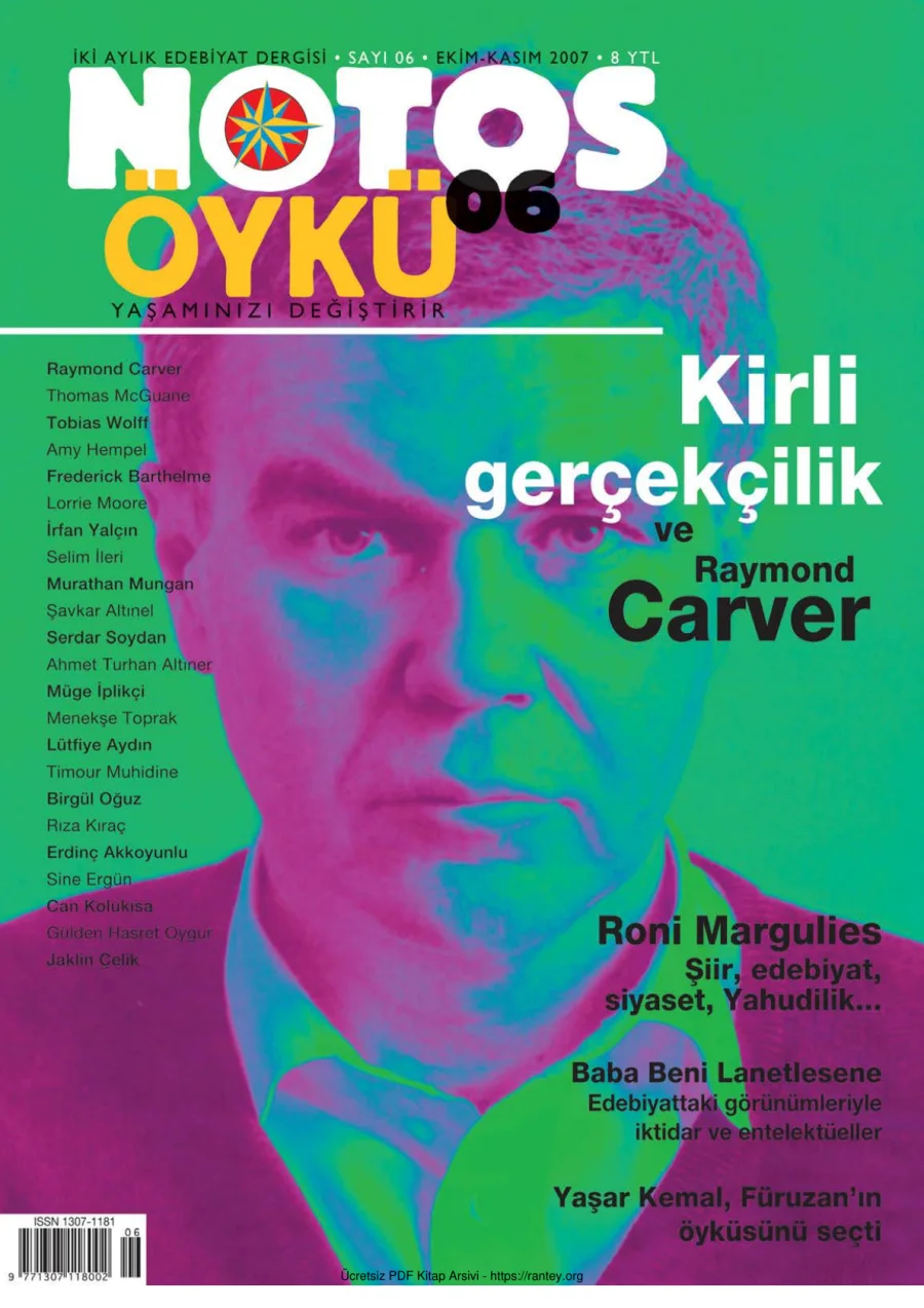 Notos Sayı 006 Ekim Kasım 2007 kapak görseli