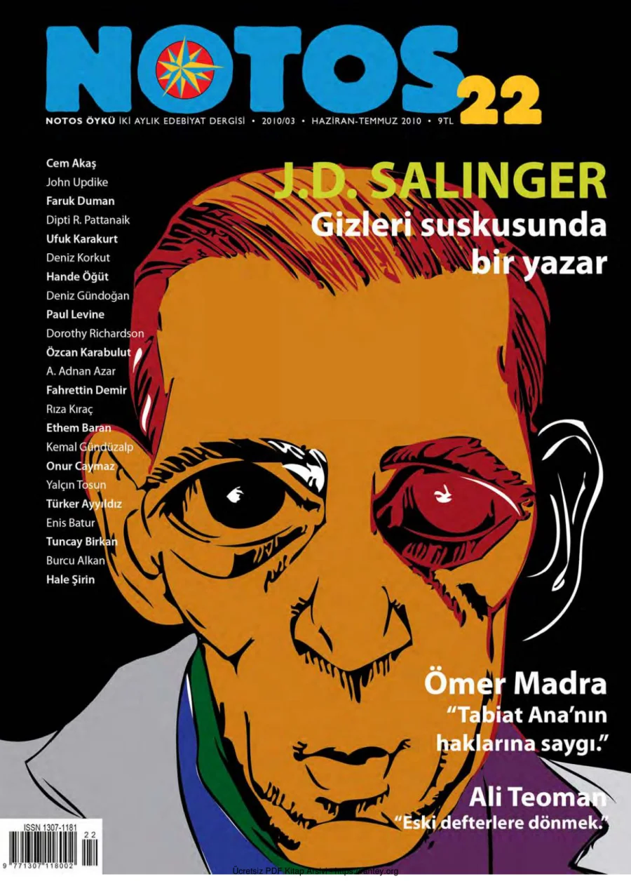 Notos Sayı 022 Haziran Temmuz 2010 kapak görseli