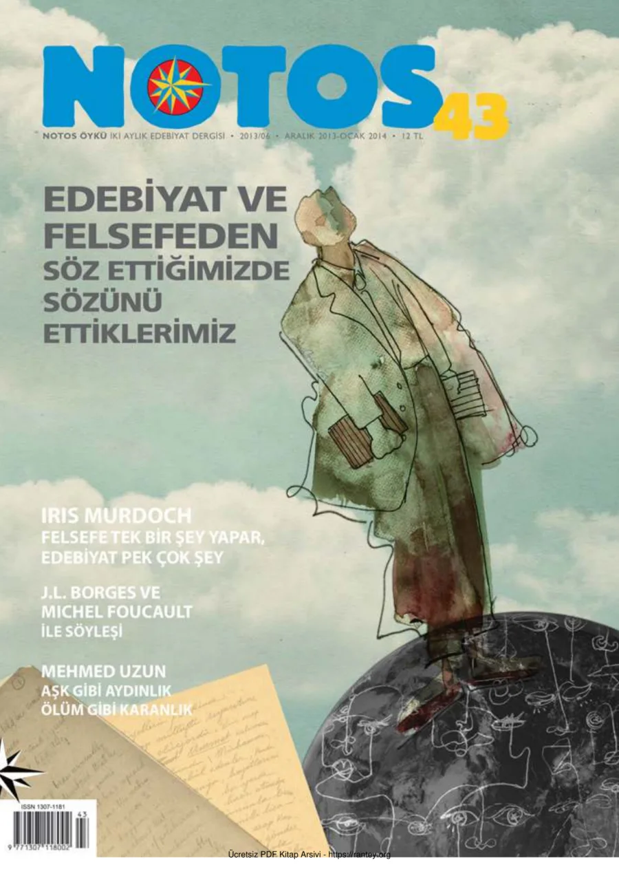 Notos Sayı 043 Aralık 2013 Ocak 2014 kapak görseli