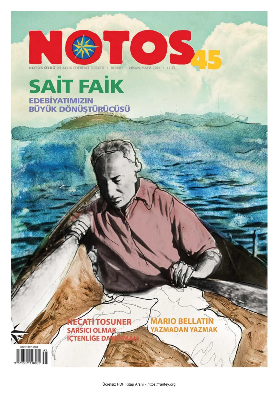 Notos Sayı 045 Nisan Mayıs 2014 kapak görseli