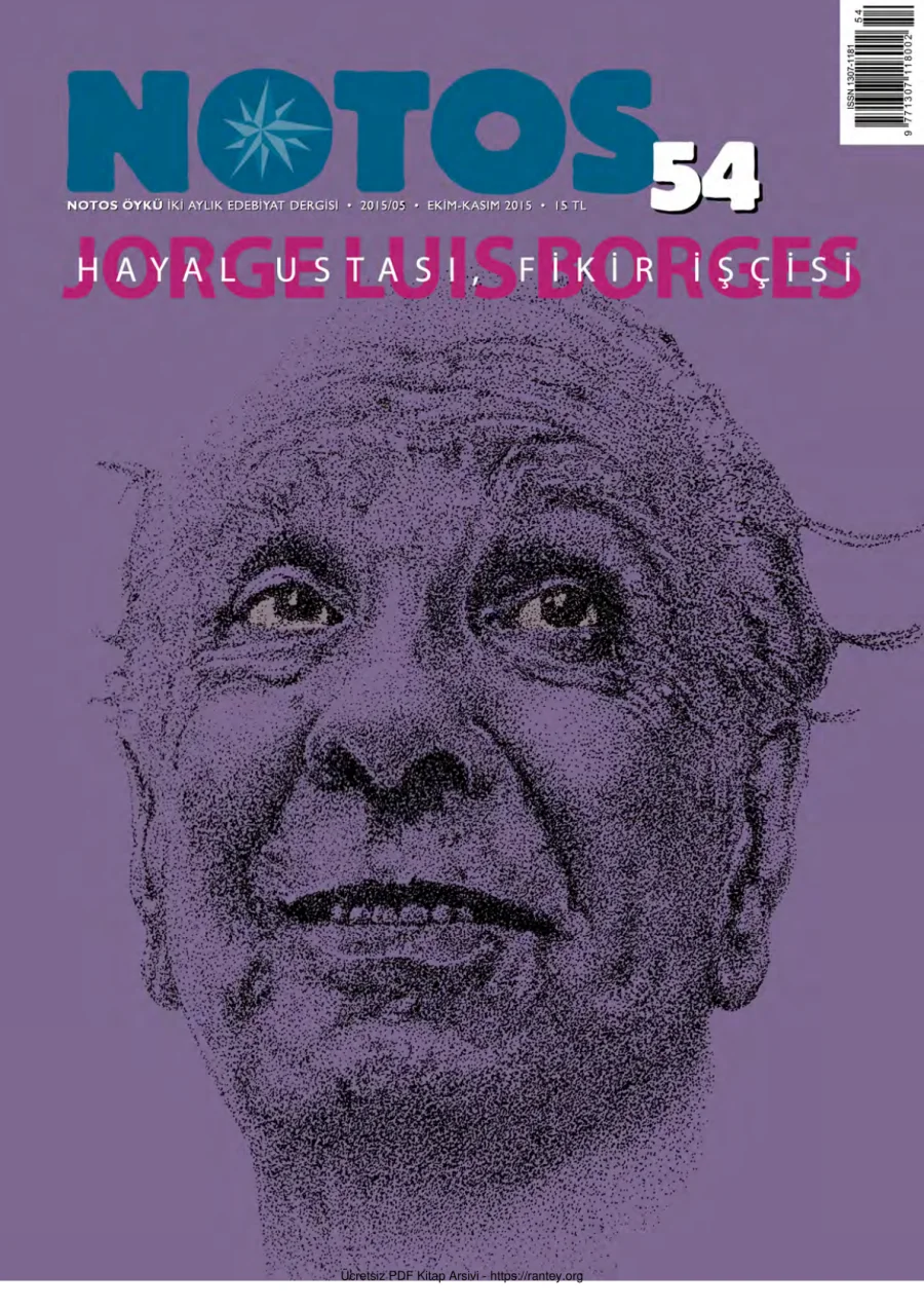 Notos Sayı 054 Ekim Kasım 2015 kapak görseli