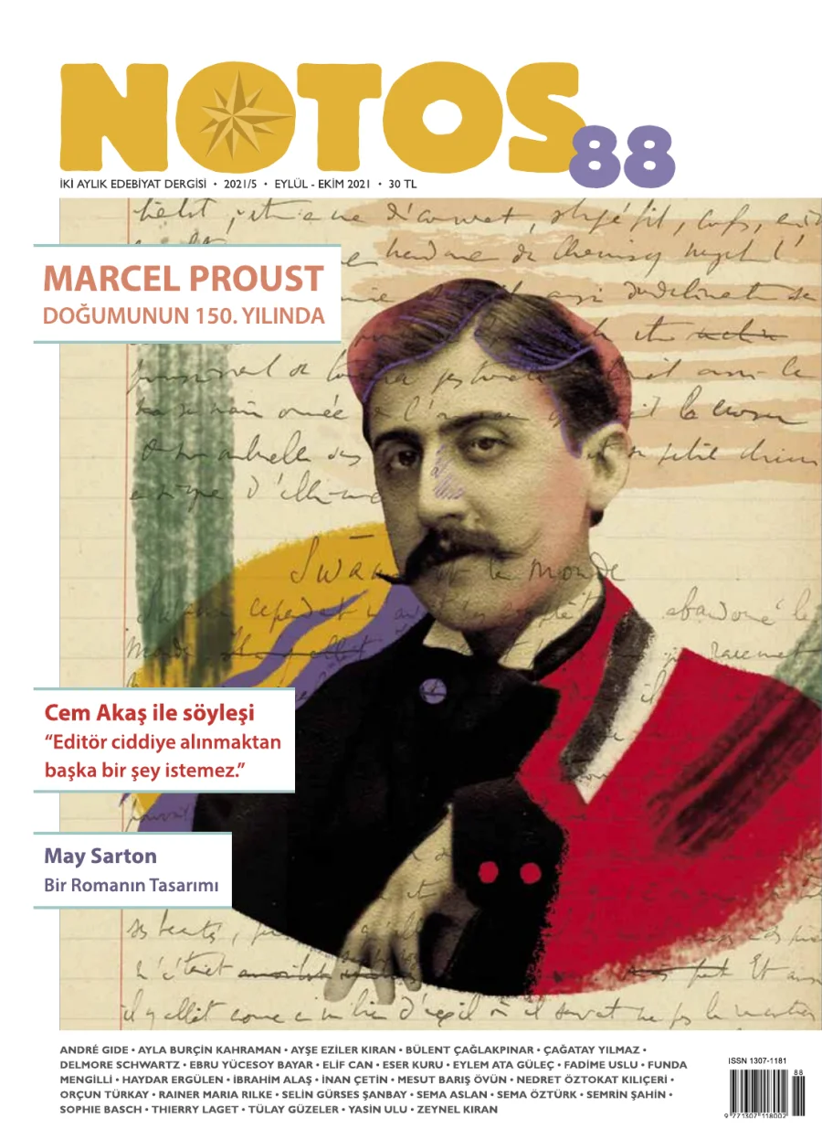 Notos Sayı 088 Eylül Ekim kitap kapağı