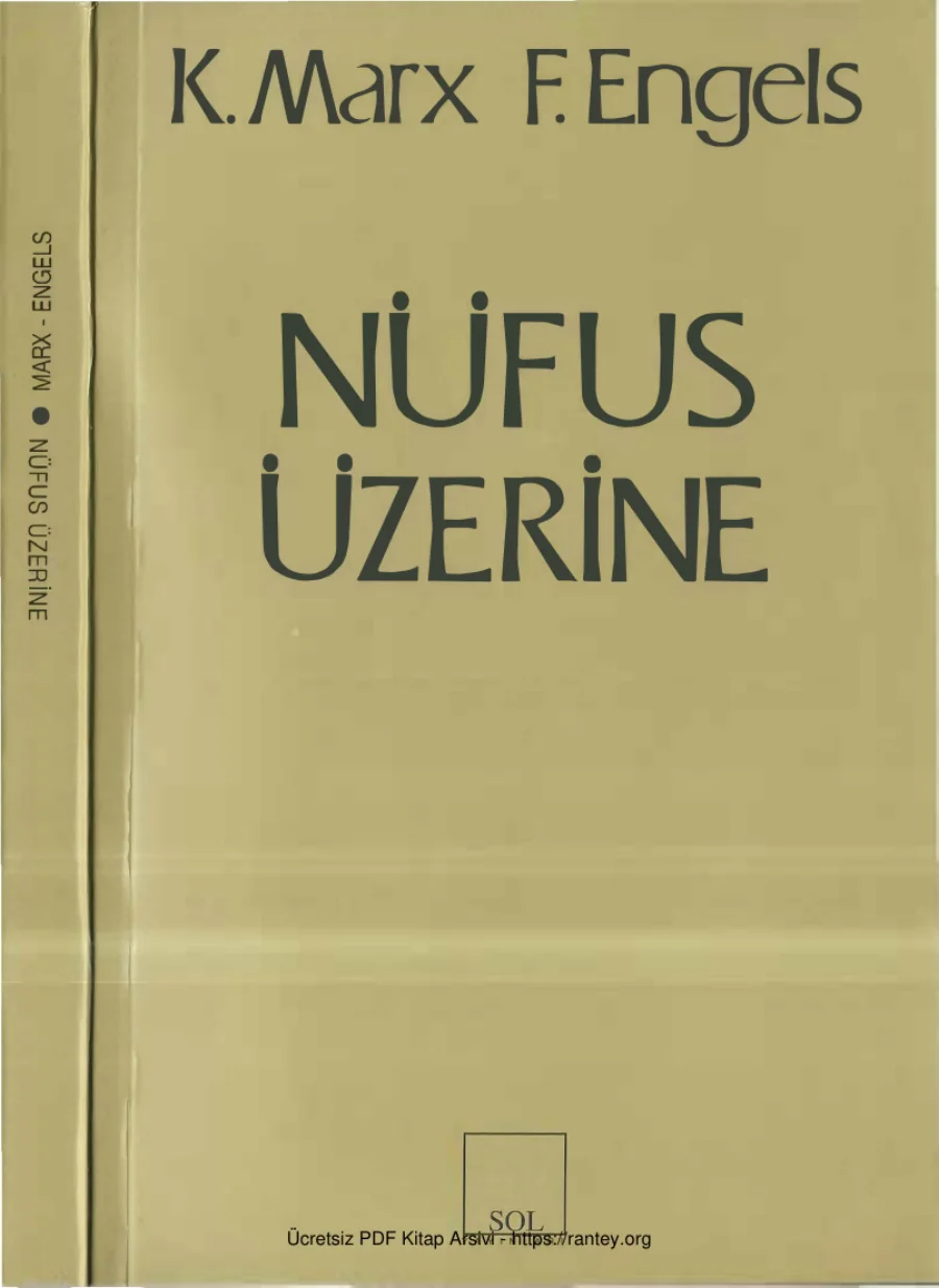 Nüfus Üzerine kapak görseli