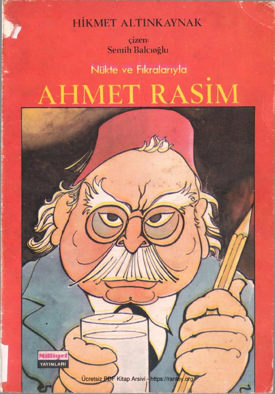 Nükte ve Fıkralarıyla Ahmet Rasim Milliyet Yayınları kapak görseli