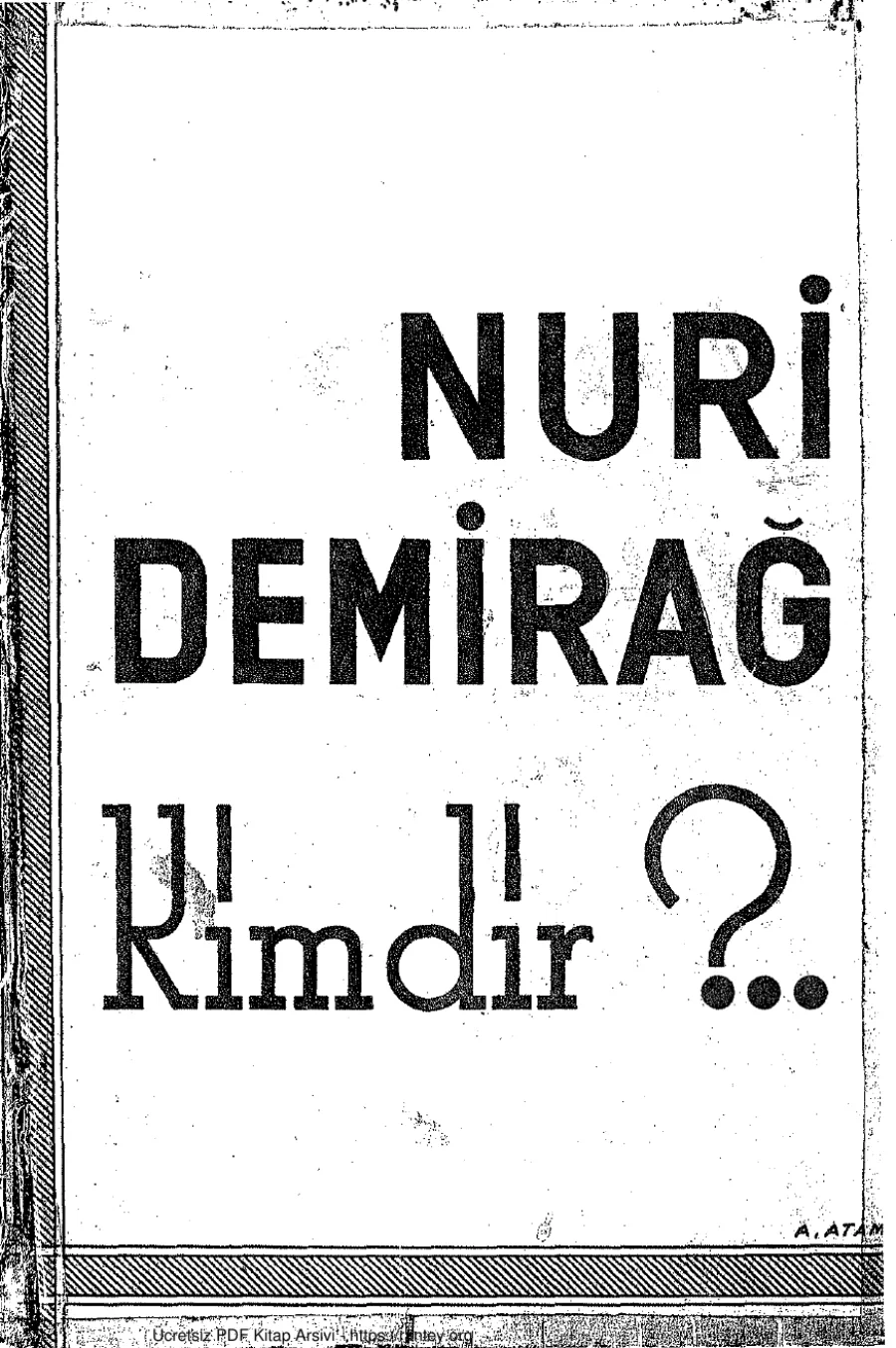 Nuri Demirağ Kimdir kapak görseli