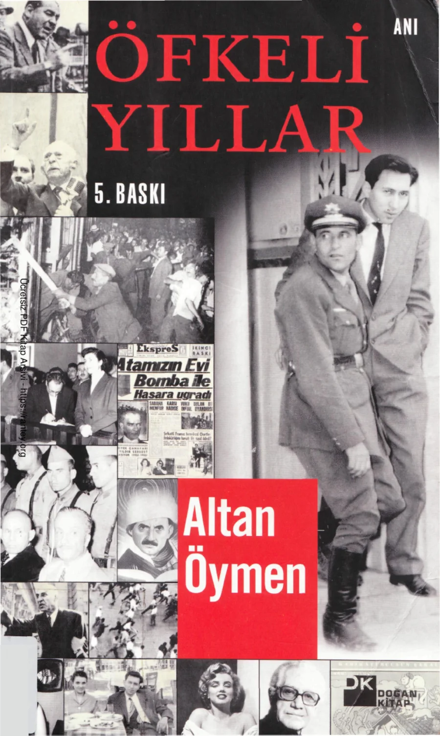 Öfkeli Yıllar kapak görseli