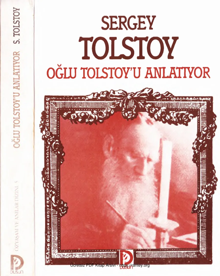 Oğlu Tolstoyu Anlatıyor kapak görseli