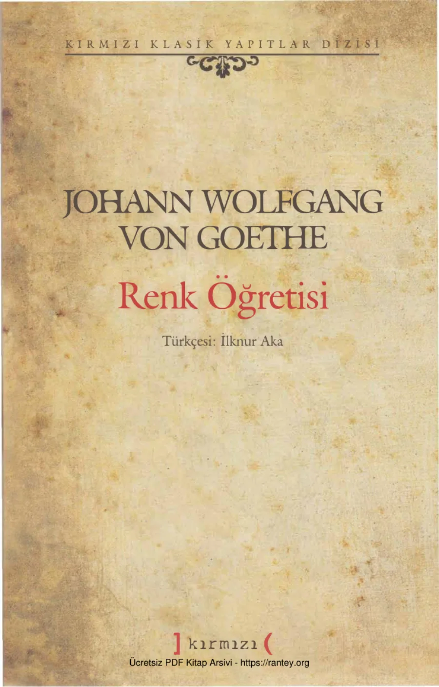 Öğretisi Kırmızı Yayınları kapak görseli