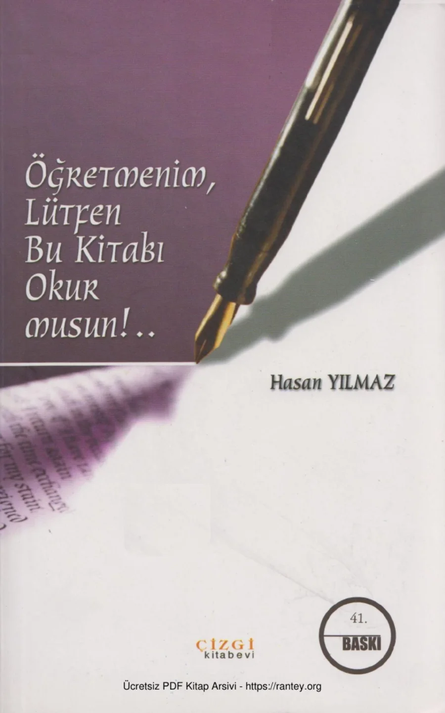Öğretmenim Lütfen Bu Kitabı Okur musun? kapak görseli