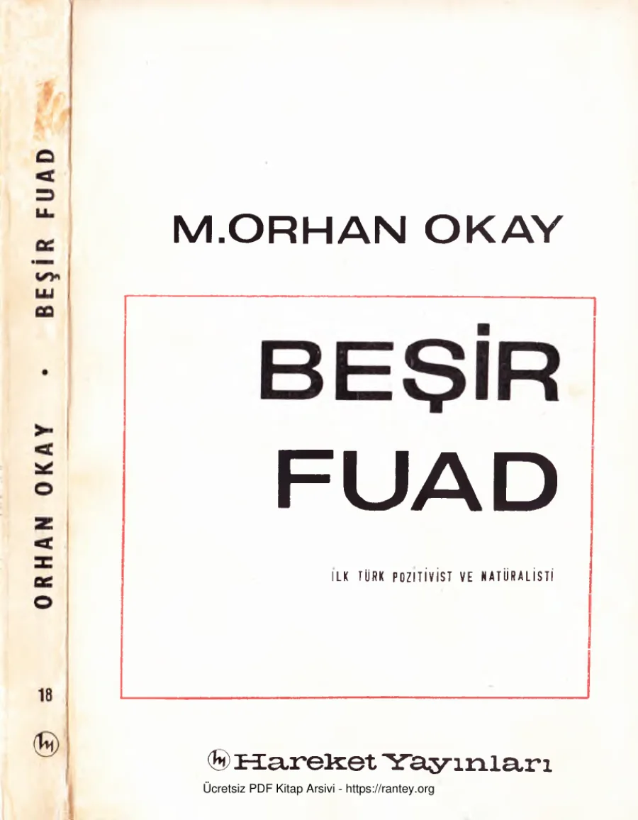 Okay Beşir Fuad İlk Türk Pozitivist ve Natüralist Hareket YayINLARI kapak görseli