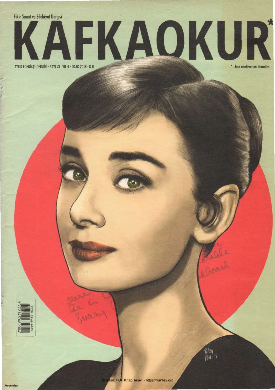 Okur Sayı 23 Audrey Hepburn kapak görseli