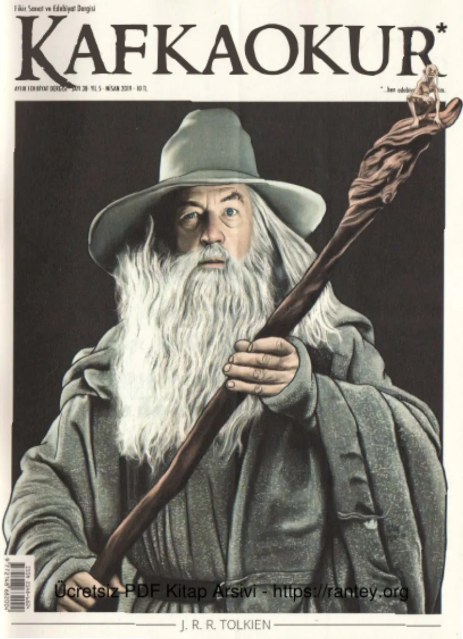 Okur Sayı 38 JRR Tolkien kapak görseli