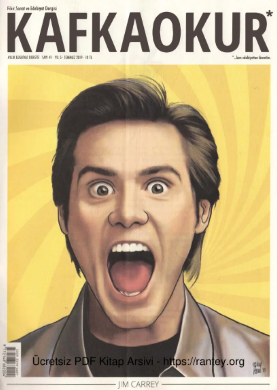 Okur Sayı 41 Jim Carrey kapak görseli