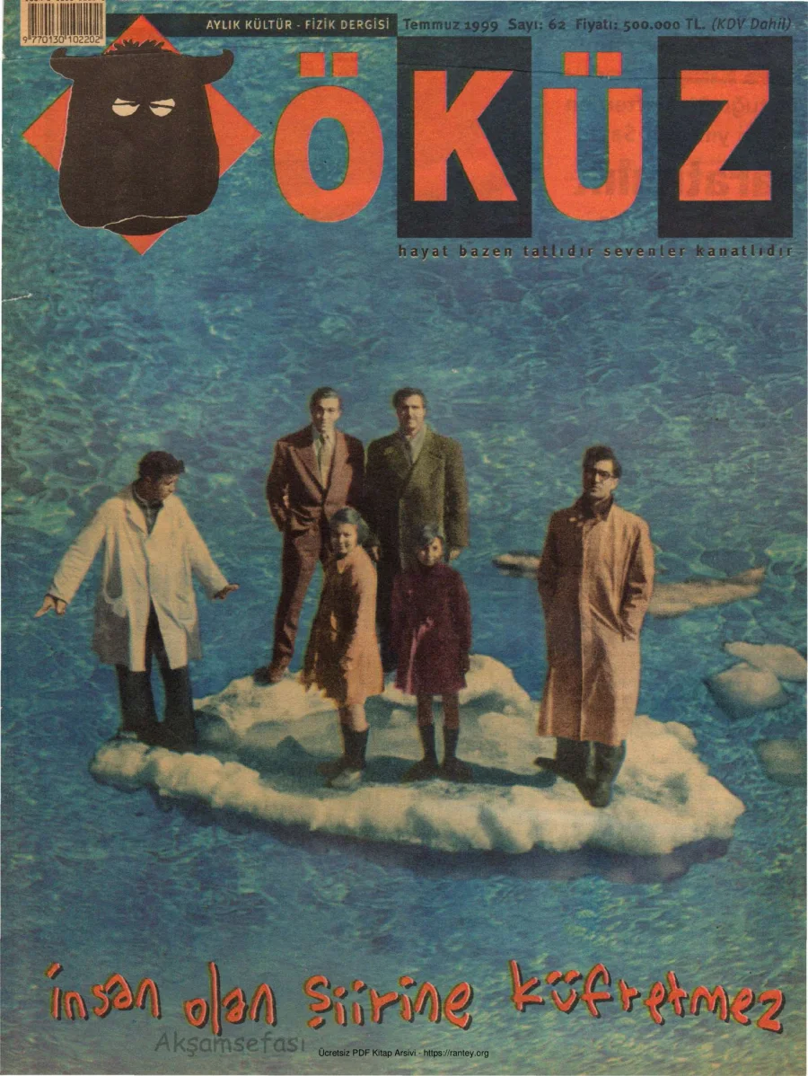 Öküz Sayı 62 Temmuz 1999 kapak görseli