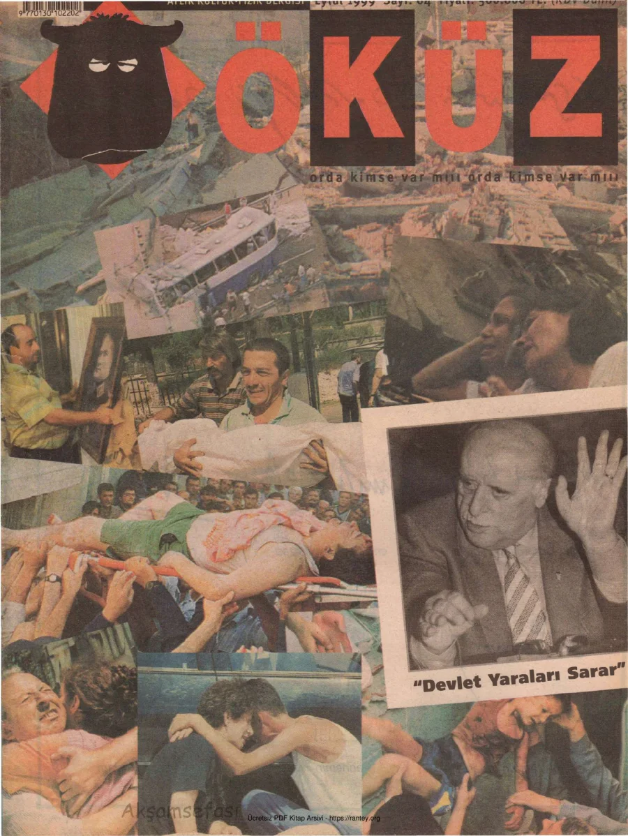 Öküz Sayı 64 Eylül 1999 kapak görseli