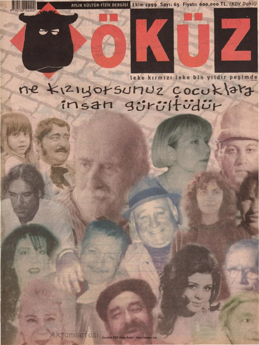 Öküz Sayı 65 Ekim 1999 kapak görseli