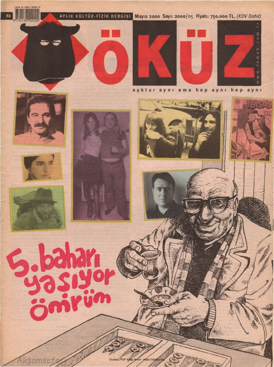 Öküz Sayı 72 Mayıs 2000 kapak görseli