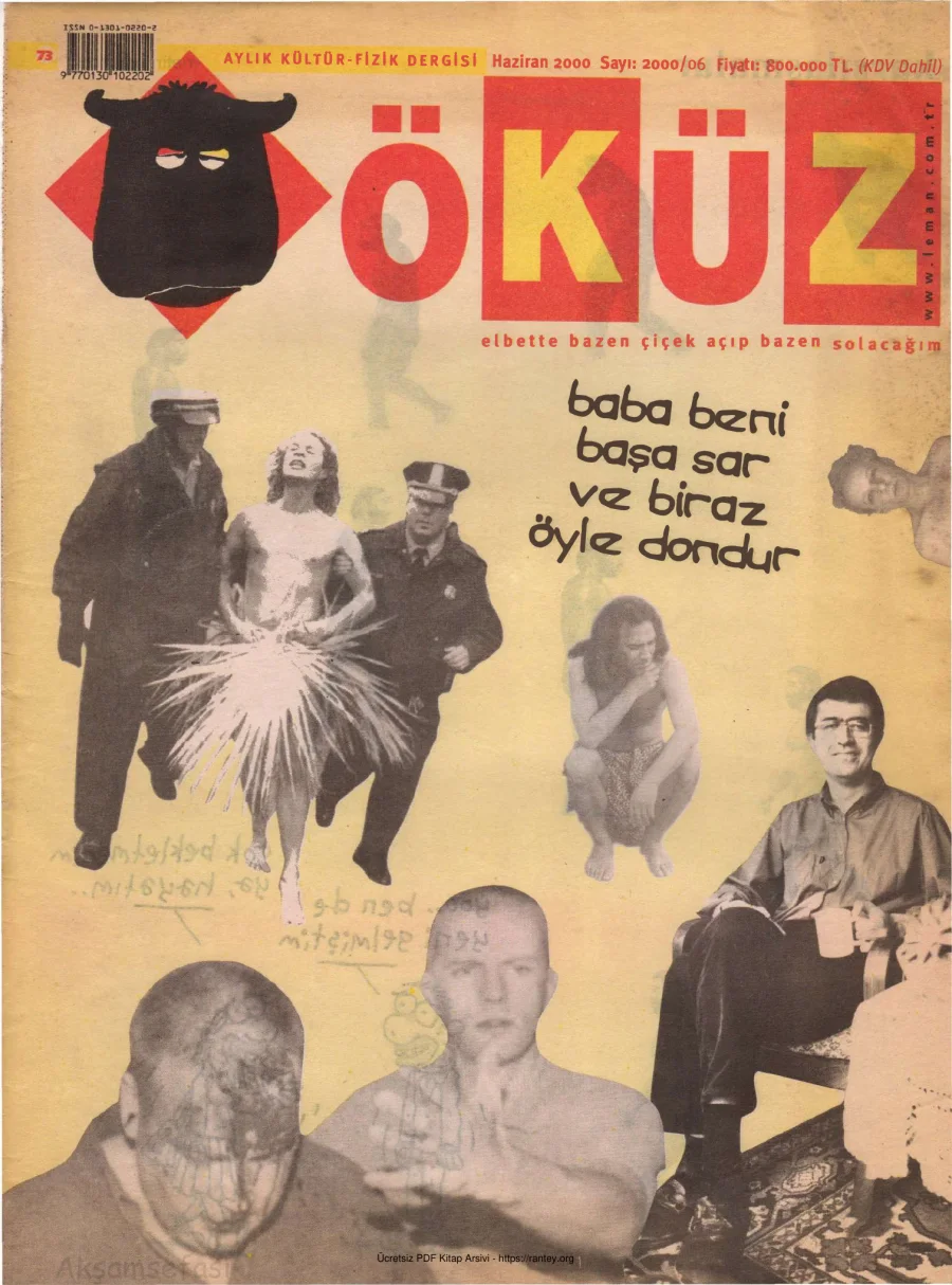 Öküz Sayı 73 Haziran 2000 kapak görseli
