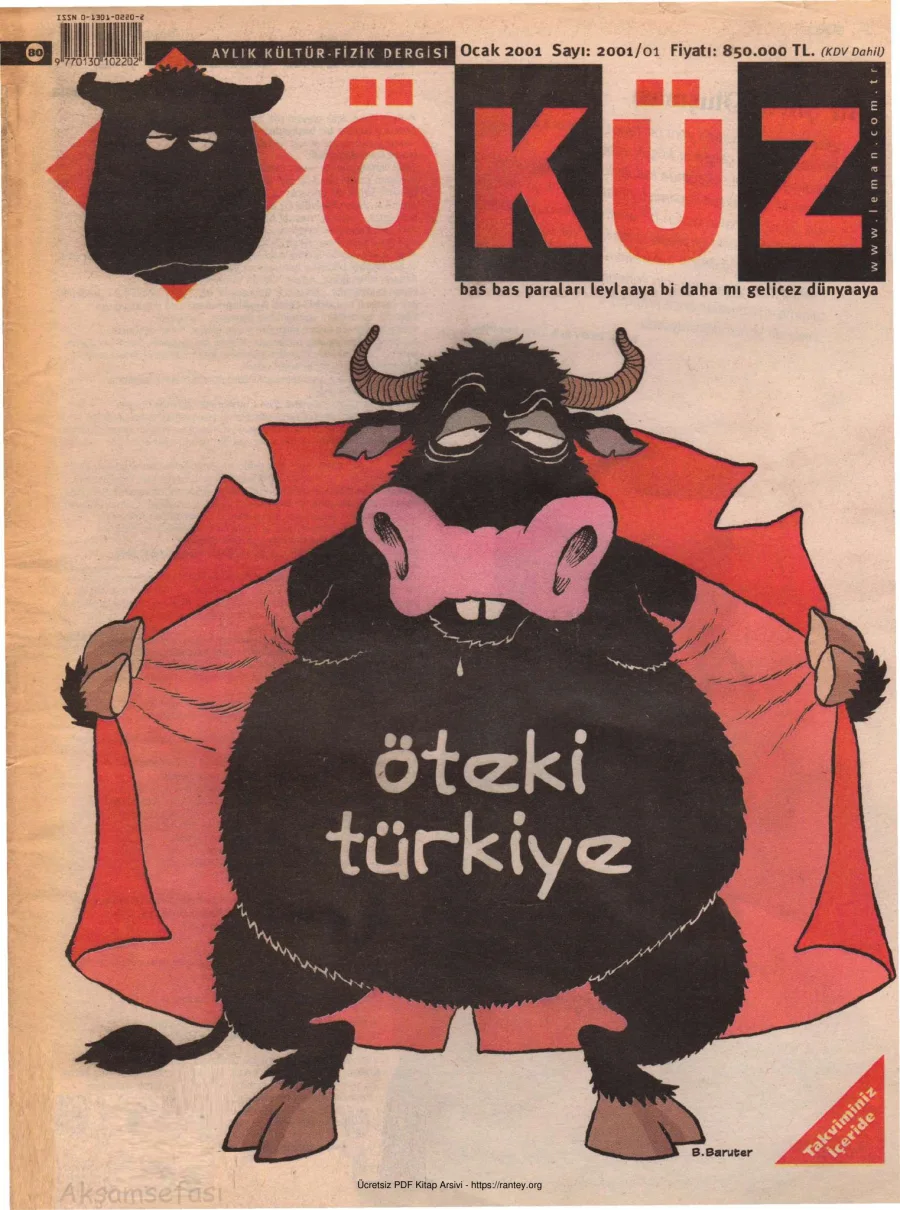 Öküz Sayı 80 Ocak kapak görseli
