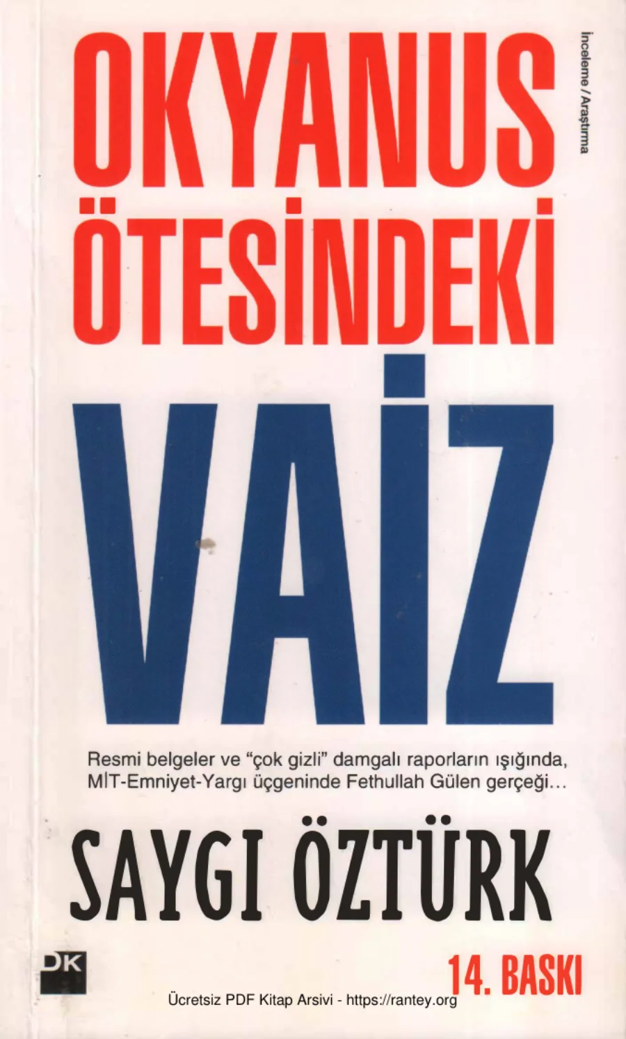 Okyanus Ötesindeki Vaiz kapak görseli