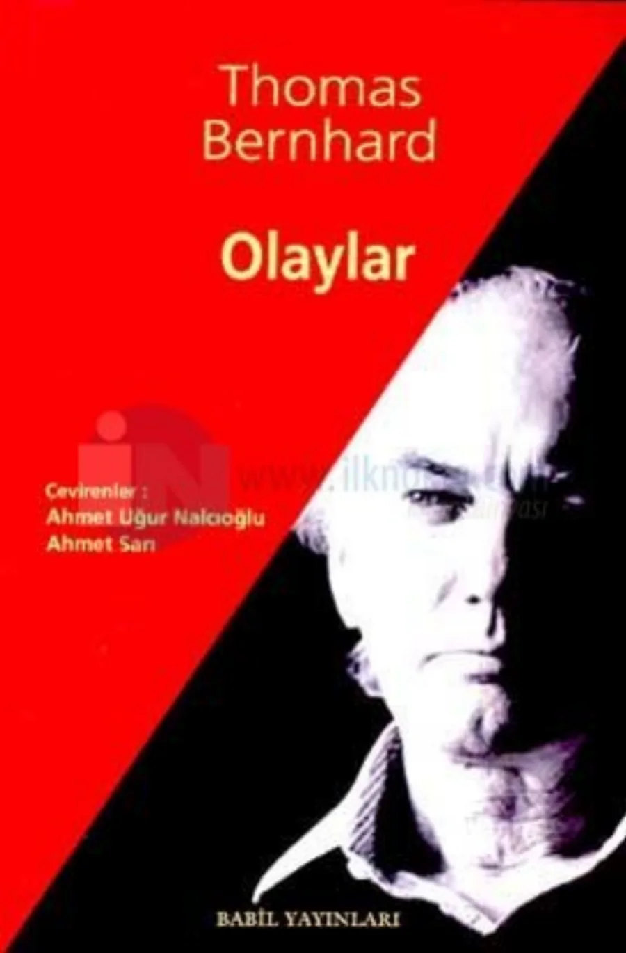 Olaylar kitap kapağı