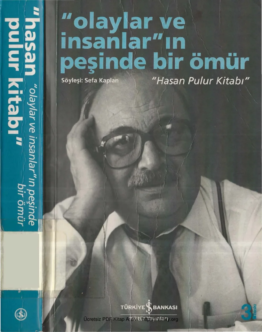 Olaylar ve İnsanların Peşinde Bir Ömür Hasan Pulur Kitabı kapak görseli