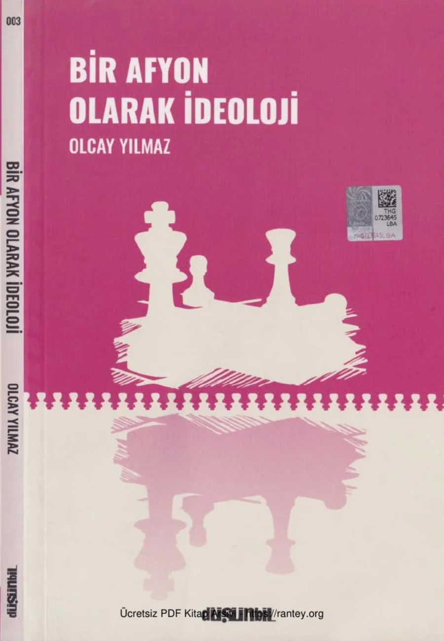 Olcay Yılmaz Bir Afyon Olarak İdeoloji Düşünbil Yayınları kapak görseli