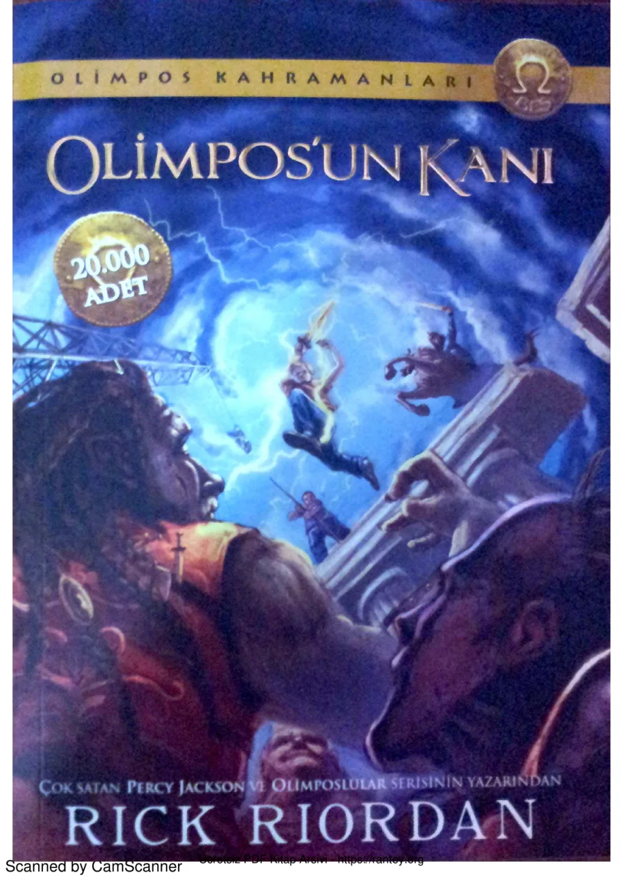 Olimposun Kanı 5 kapak görseli
