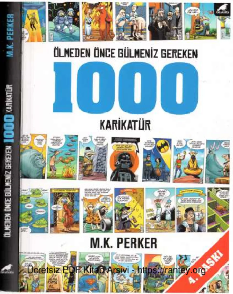 Ölmeden Önce Gülmeniz Gereken 1000 Karikatür kapak görseli