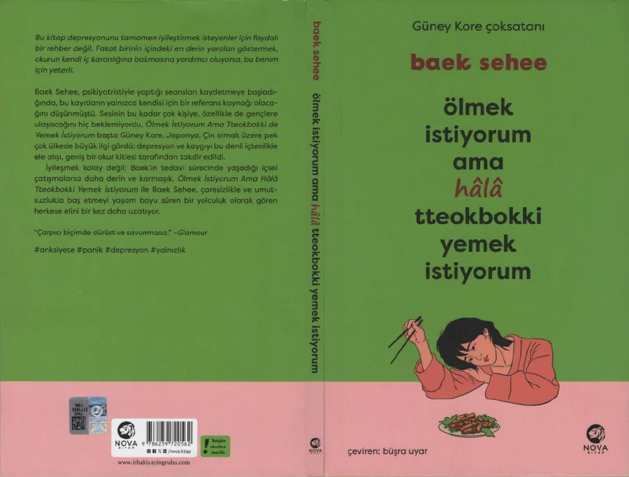 Ölmek İstiyorum Ama Hâlâ Tteokbokki Yemek İstiyorum kapak görseli