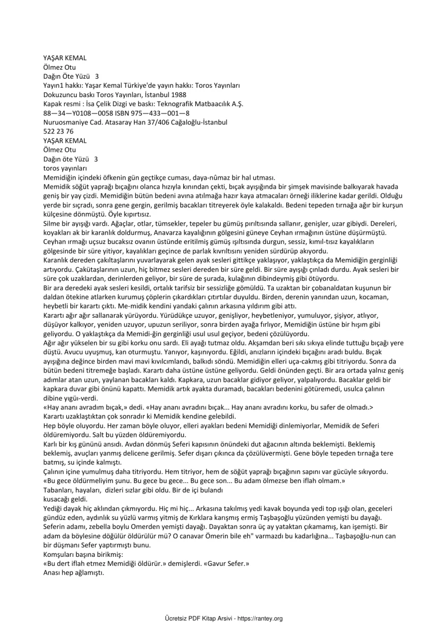 Olmez Otu kapak görseli