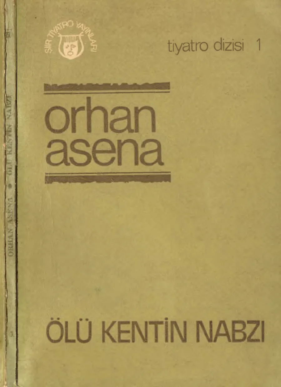 Ölü Kentin Nabzı Şiir Tiyiyatro Yayınları kapak görseli