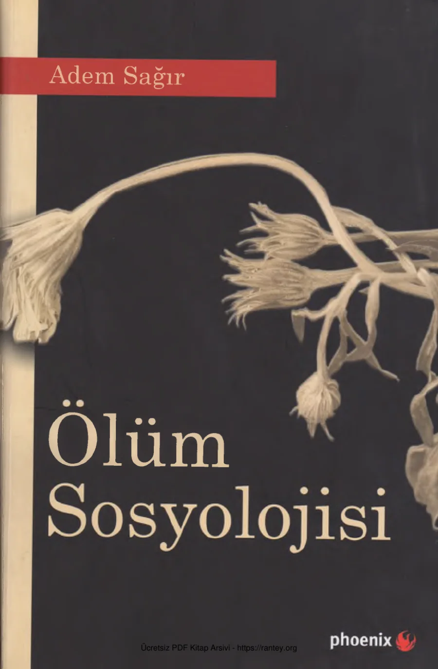 Ölüm Sosyolojisi Phoenix Yayınları kapak görseli