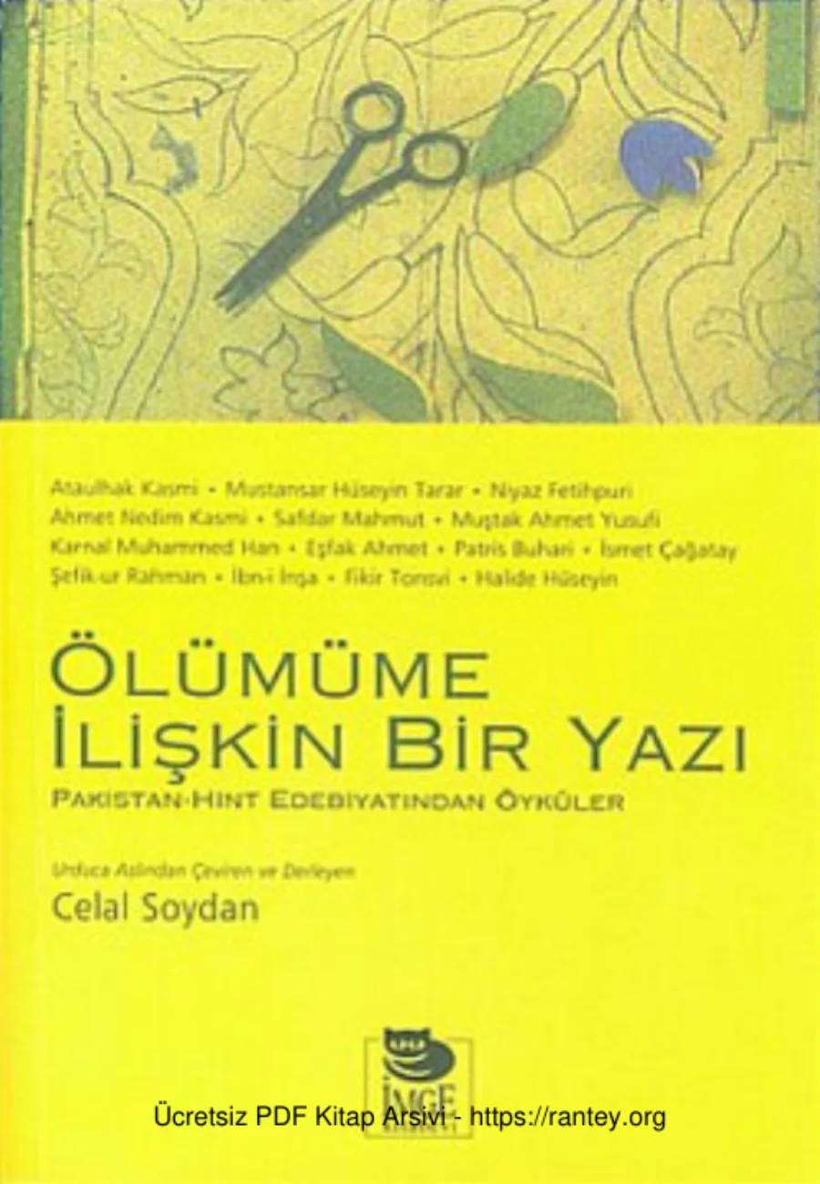 Ölümüme İlişkin Bir Yazı kapak görseli