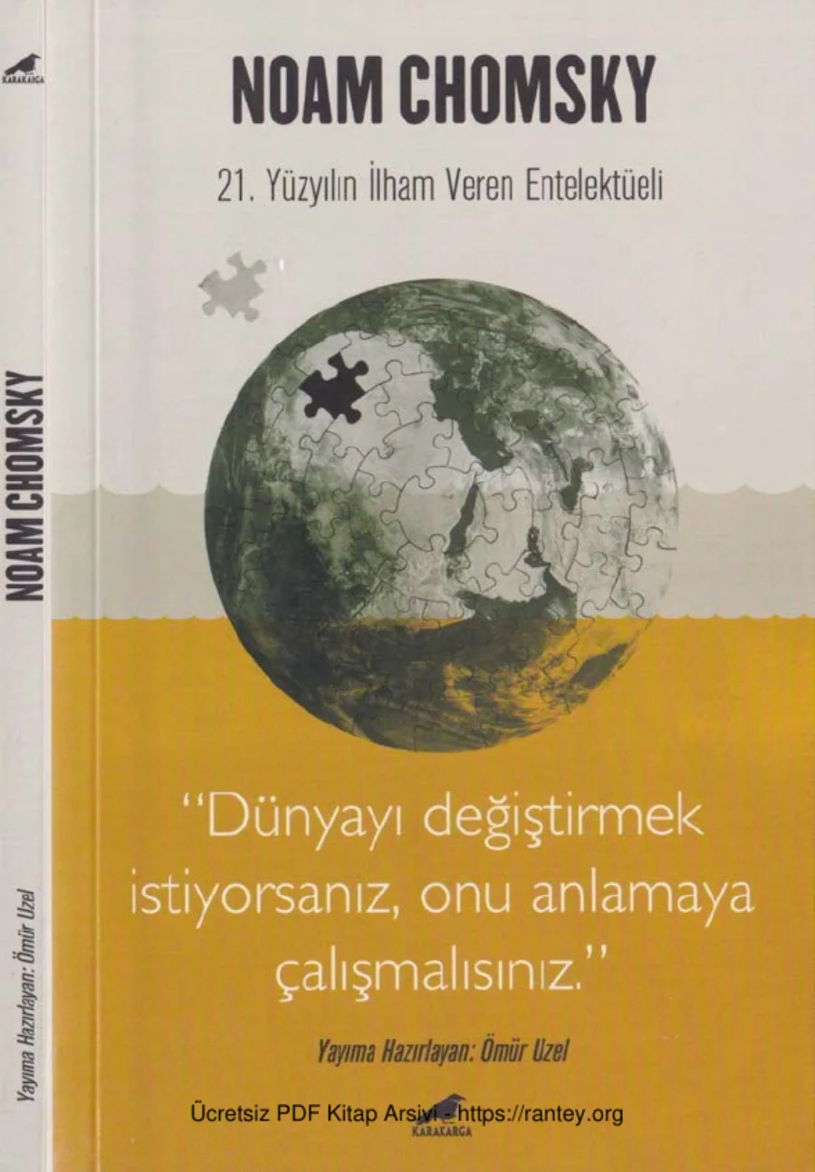 Ömür Uzel Noam Chomsky kapak görseli