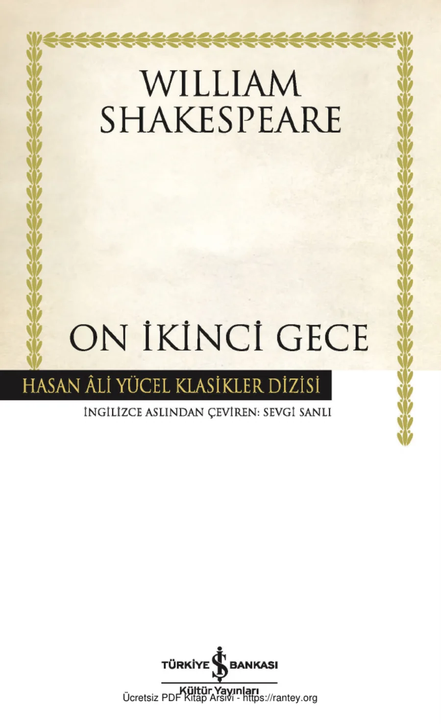 On İkinci Gece kapak görseli
