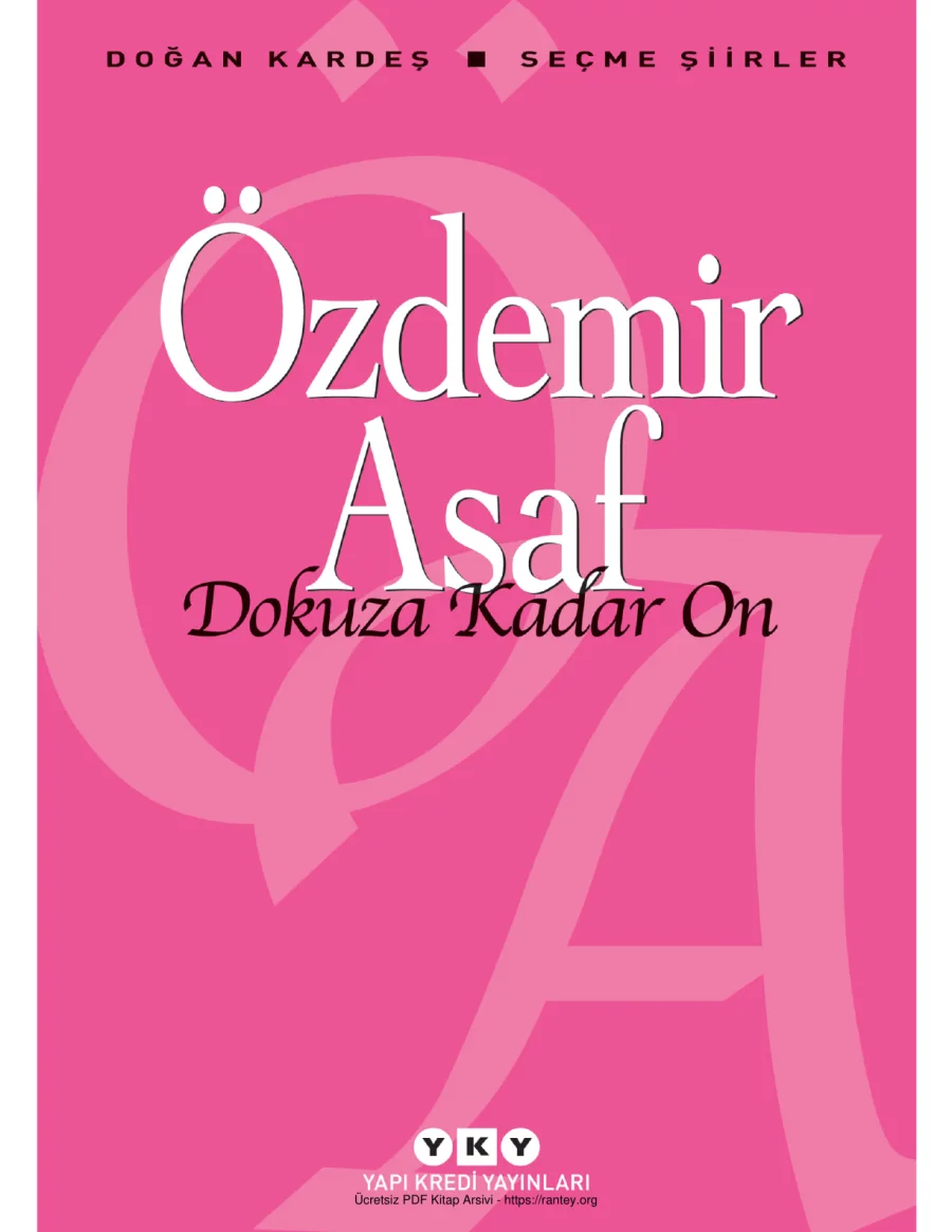 On Özdemir Asaf kapak görseli