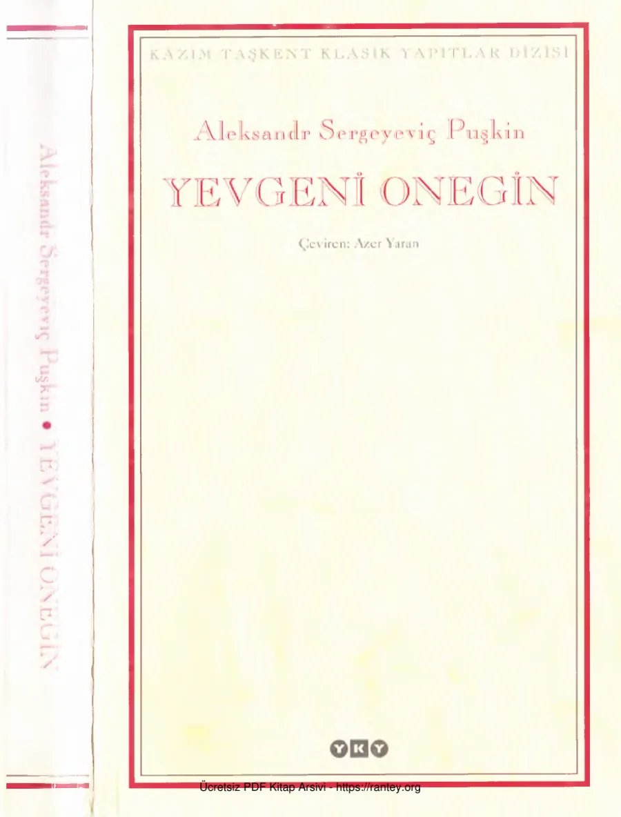 Onegin kapak görseli
