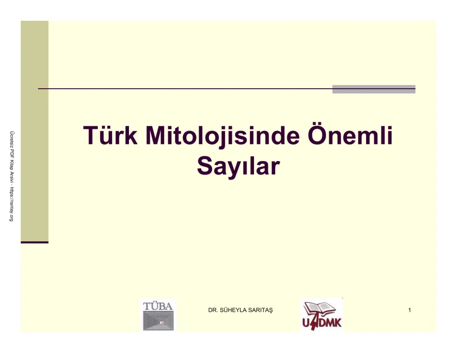 Önemli Sayılar kapak görseli