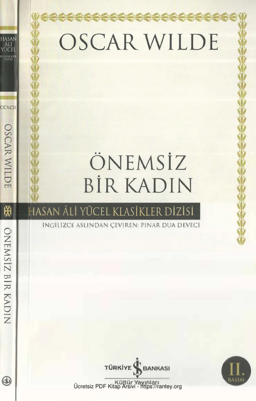 Önemsiz Bir Kadın kapak görseli