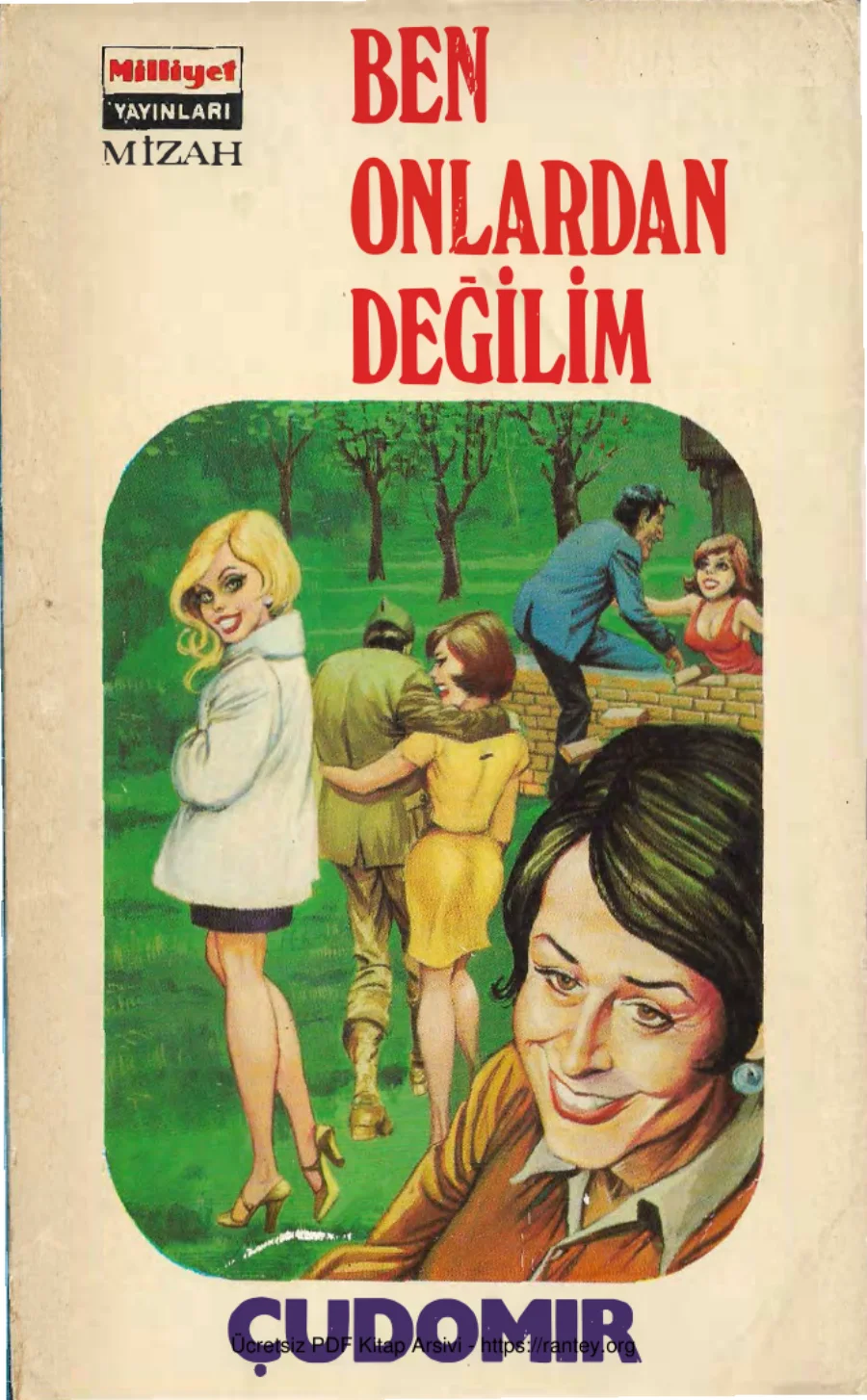 Onlardan Değilim Milliyet Yayınları kapak görseli