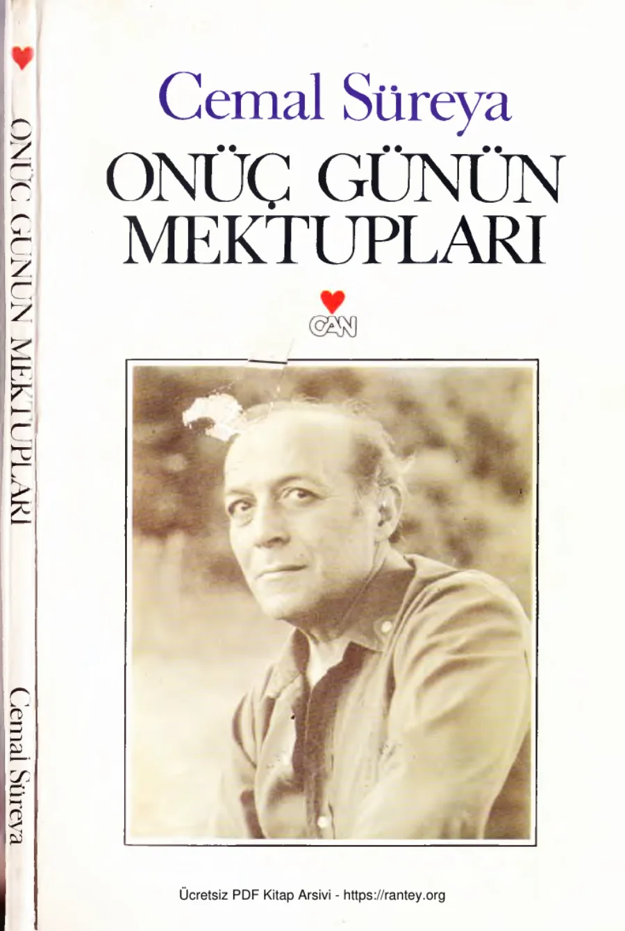 Onüç Günün Mektupları Can Yayınları kapak görseli