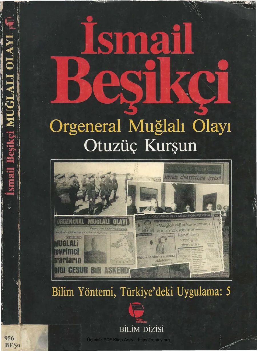 Orgeneral Muğlalı Olayı Otuzüç Kurşun Belge Yayınları kapak görseli