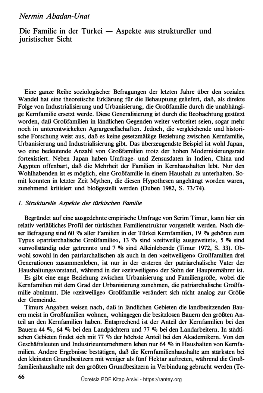 Orient 28 Jahrgang 1987 Heft 1 Nermin Abadan Unat kapak görseli
