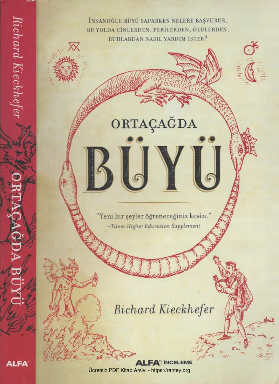 Ortaçağ da Büyü kapak görseli